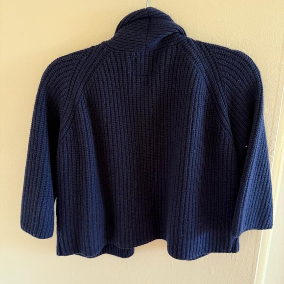 Women's Dark Blue Sweater - Picture 4 of 4